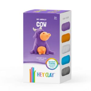 Δημιουργικό παιχνίδι με πηλό! Αγελάδα Hey Clay MAN003