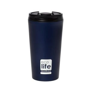 Ποτήρι-Θερμός για Καφέ EcoLife Βlue Black matte 370ml 33-BO-4016