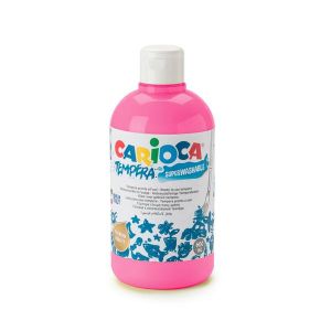 Τέμπερα σε Μπουκάλι Carioca Superwashable 500ml Ροζ Σκούρο 133500003-09