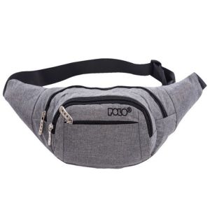 Τσαντάκι Μέσης-Μπανάνα Polo Denver Grey 9-08-001-09