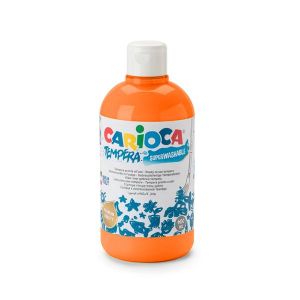 Τέμπερα σε Μπουκάλι Carioca Superwashable 500ml Πορτοκαλί 133500003-11