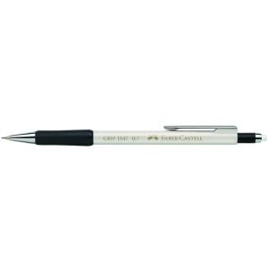 Μηχανικό μολύβι Faber Castell Grip 0.7mm Λευκό 1347