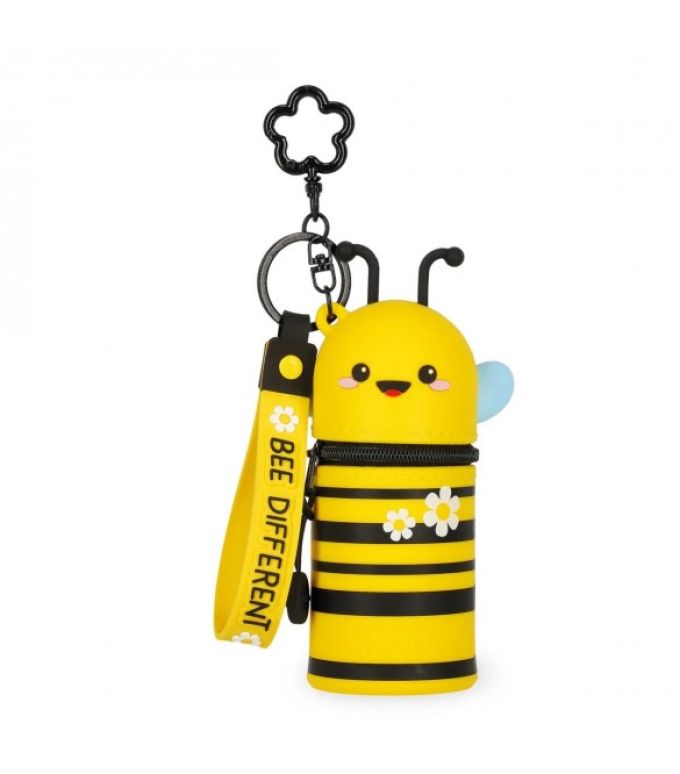 ΠΟΡΤΟΦΟΛΑΚΙ ΑΠΟ ΣΙΛΙΚΟΝΗ LEGAMI MINI KAWAII ΜΕ ΜΠΡΕΛΟΚ BEE (ΜΕΛΙΣΣΑ) MKAW0005