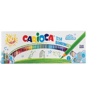 Ξυλομπογιές Carioca Tita 50 Χρώματα 133429900