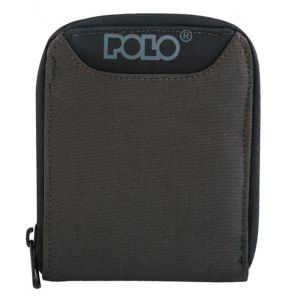Πορτοφόλι Polo Zipper Γκρι (9-38-108-09)