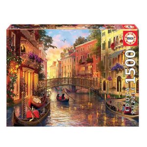 Παζλ Sunset in Venice 1500pcs Educa 17124
