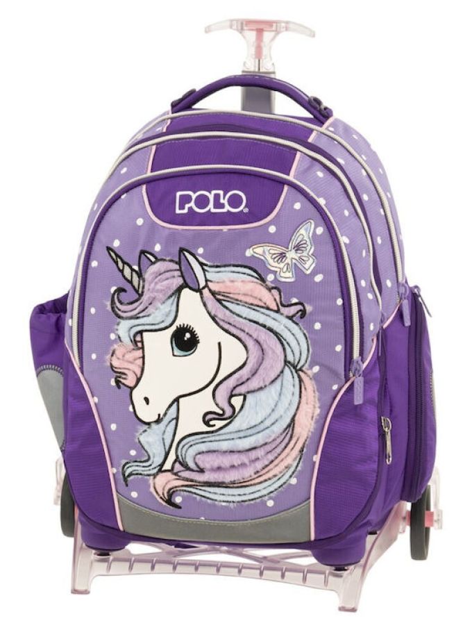 Polo Base-Free Σχολική Τσάντα Τρόλεϊ Δημοτικού Unicorn 25lt   9010078274