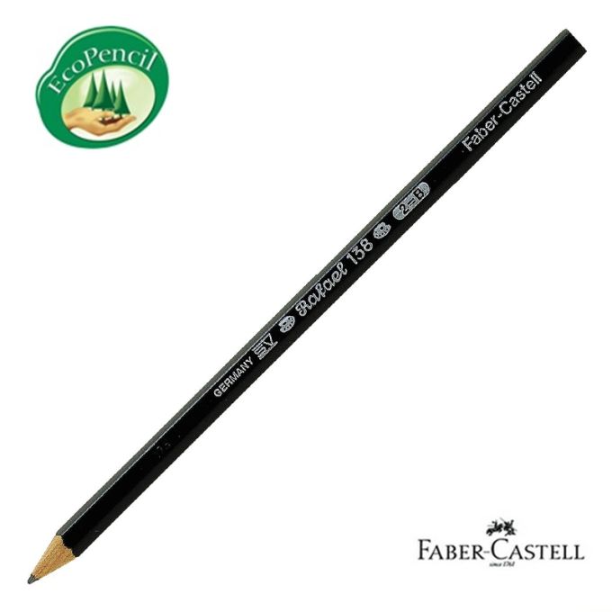 Μολύβι Faber Castell Κλασικό Μαύρο Rafael