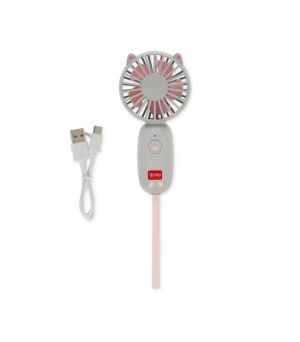 ΑΝΕΜΙΣΤΗΡΑΚΙ ΧΕΙΡΟΣ ΕΠΑΝΑΦΟΡΤΙΖΟΜΕΝΟ LEGAMI RECHARGEABLE PORTABLE MINI FAN - KITTY (ΓΑΤΟΥΛΑ) MNF0001