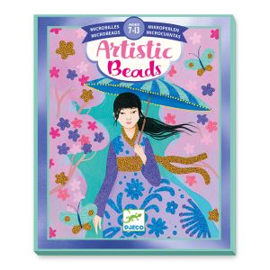 Djeco Artistic Κολάζ με μικροπέρλες Κοπέλες - φυλές  09474