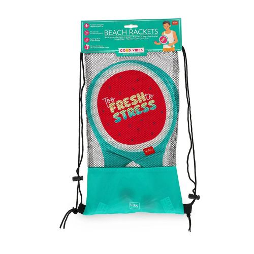 LEGAMI BEACH RACKETS SET WITH 2 BALLS WATERMELON (#NBR0001)
