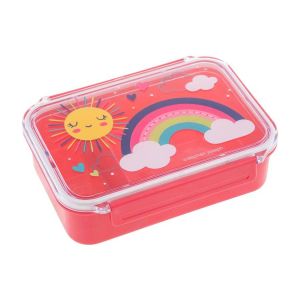Stephen Joseph Bento Boxes Παιδικό δοχείο φαγητού αεροστεγές με χώρισμα Rainbow SJ115118