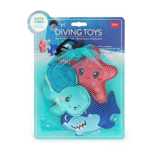 LEGAMI SET 3 NEOPRENE DIVING TOYS (#NDT0001)