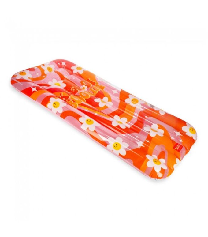 ΦΟΥΣΚΩΤΟ ΣΤΡΩΜΑ ΘΑΛΑΣΣΗΣ LEGAMI INFLATABLE MATTRESS - DAISY (ΜΑΡΓΑΡΙΤΕΣ) 80x175cm MATT0010
