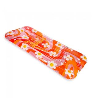 ΦΟΥΣΚΩΤΟ ΣΤΡΩΜΑ ΘΑΛΑΣΣΗΣ LEGAMI INFLATABLE MATTRESS - DAISY (ΜΑΡΓΑΡΙΤΕΣ) 80x175cm MATT0010
