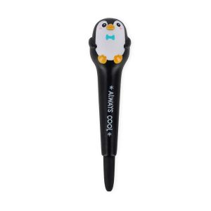 Legami Milano Στυλό Gel 1mm με Μπλε Μελάνι  PINGOUIN  SQPKIT1