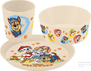 ΣΕΤ ΦΑΓΗΤΟΥ 3τμχ.  Paw patrol KOZIOL 8340744