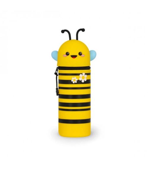 ΚΑΣΕΤΙΝΑ - ΜΟΛΥΒΟΘΗΚΗ LEGAMI SOFT SILICON PENCIL CASE 2 IN 1 KAWAII - BEE (ΜΕΛΙΣΣΑ) KA0021