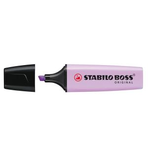 Μαρκαδόρος Υπογράμμισης Stabilo Boss Pastel Λιλά