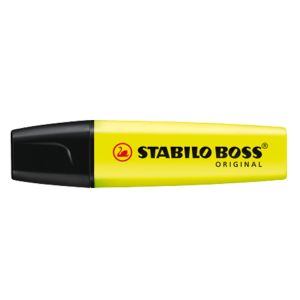 Μαρκαδόρος Υπογράμμισης Stabilo Boss Original Κίτρινο STB000