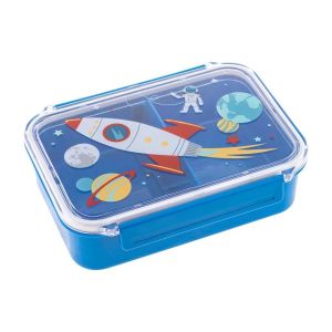 Stephen Joseph Bento Boxes Παιδικό δοχείο φαγητού αεροστεγές με χώρισμα Space SJ115198