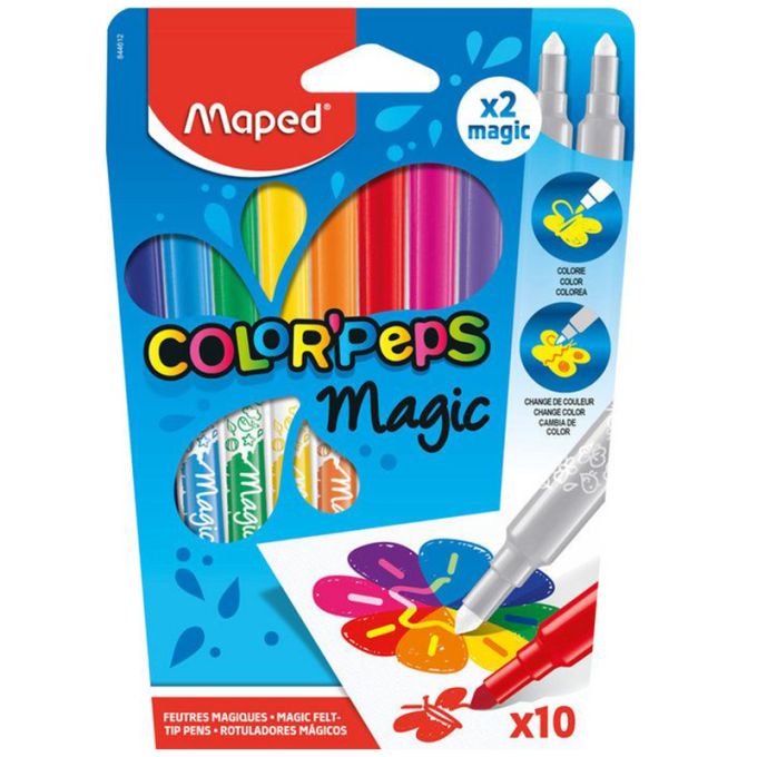 Μαγικοί Μαρκαδόροι Maped Magic 10 Χρώματα 844612