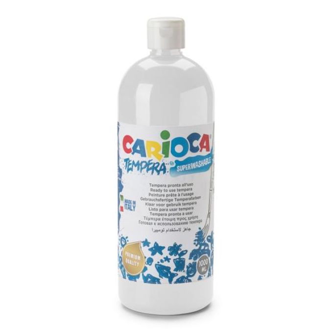 Τέμπερα σε Μπουκάλι Carioca Superwashable 1Lt Άσπρο 133100008-01