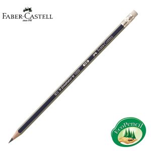Μολύβι Faber Castell Μπλε-Χρυσό με Γόμα Goldenfaber