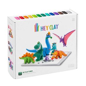 Δημιουργικό παιχνίδι με πηλό! Δεινόσαυροι Hey Clay 15016