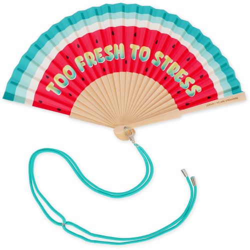 LEGAMI FOLDING PAPER FAN WATERMELON (#FFAN0002)