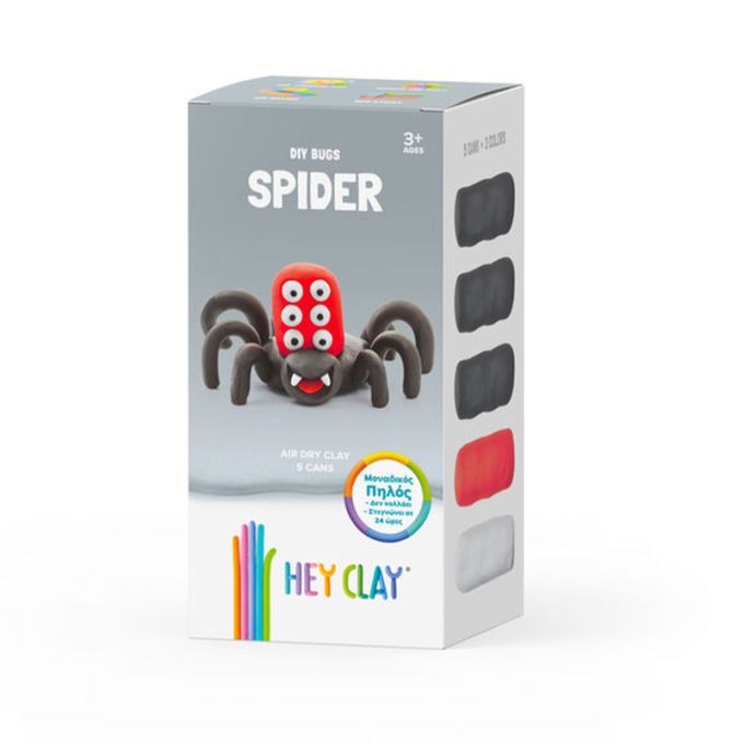 Δημιουργικό παιχνίδι με πηλό! Spider Hey Clay MBU006