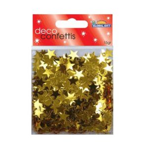 Αστέρια Χρυσά 15gr Confetis Deco