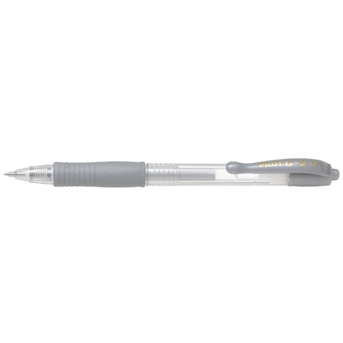Στυλό Pilot Gel G-2 0.7mm Ασημί