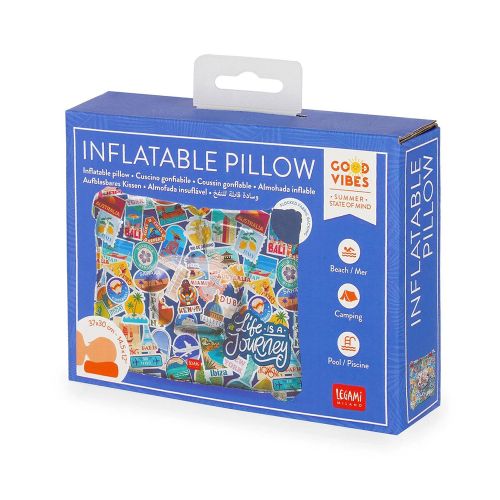 LEGAMI INFLATABLE PILLOW TRAVEL STICKERS (#IP0018)