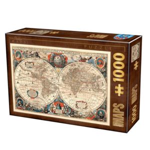 Παζλ Old Map 1000pcs 75710VM01