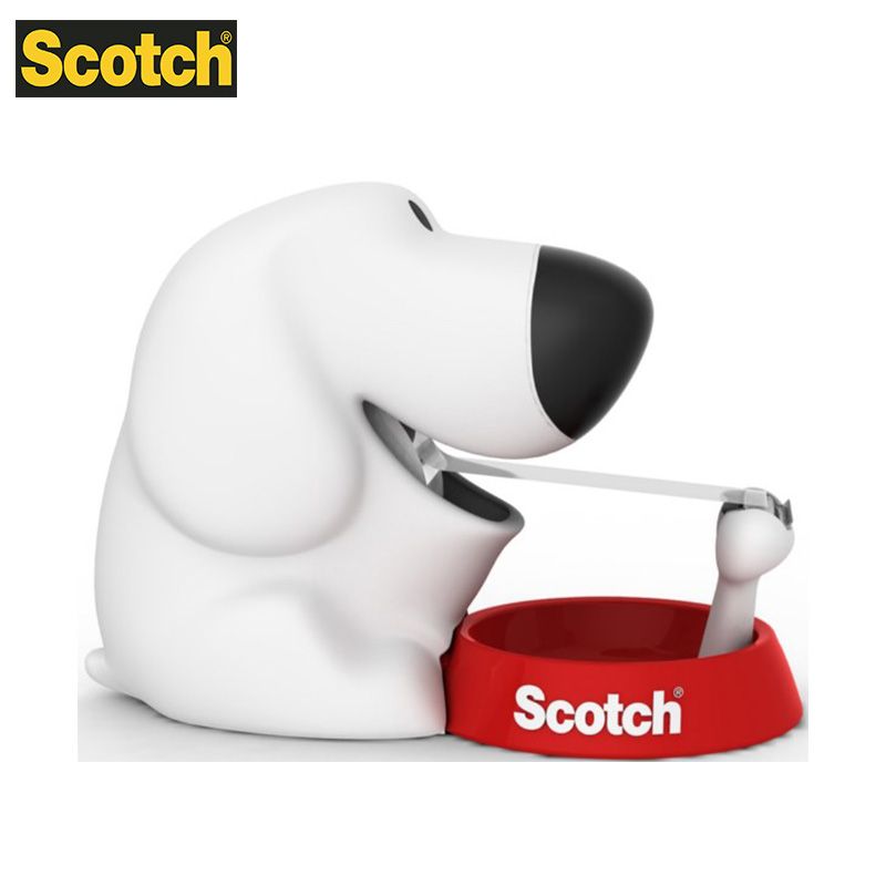 Βάση για Αυτοκόλλητη Ταινία Scotch 3M +1Ταινία Δώρο-Σκύλος